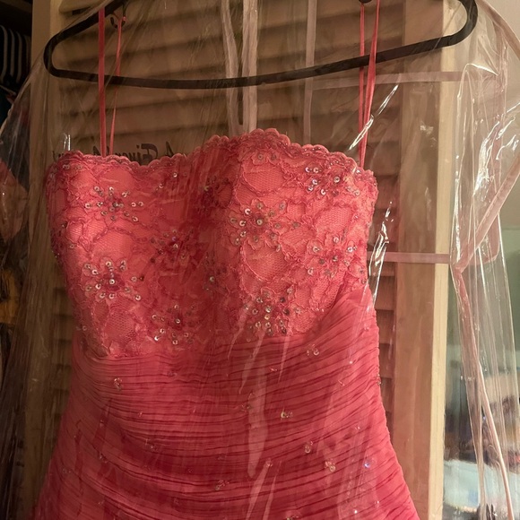 Alyce Pink Prom Dress - Picture 2 of 6